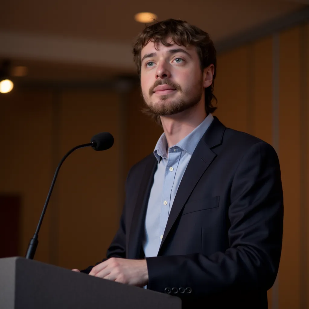 Professional headshot of Kayden Huffman